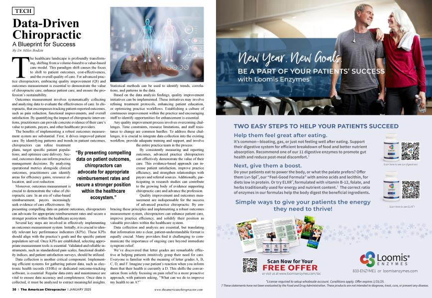 Data-Driven Chiropractic