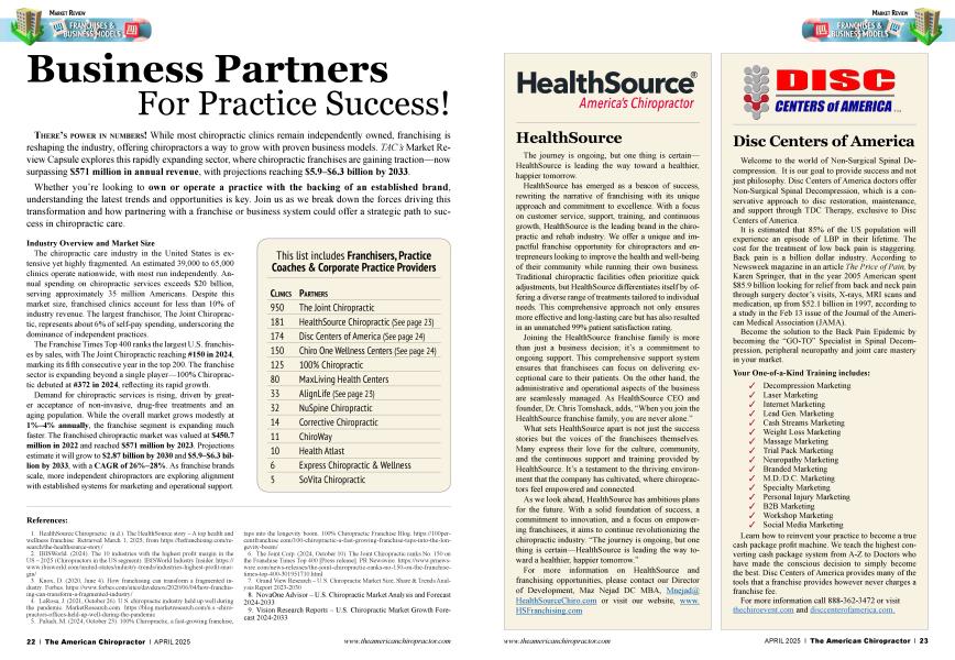 Business Partners For Practice Success!