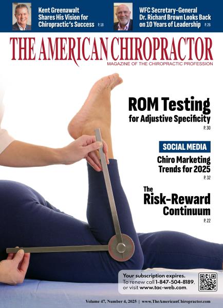 Issue: - MAY 2025 | The American Chiropractor