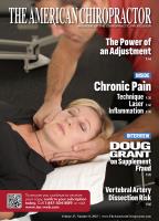 2025 - AUGUST | The American Chiropractor