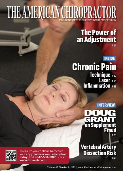 Issue: - AUGUST 2025 | The American Chiropractor