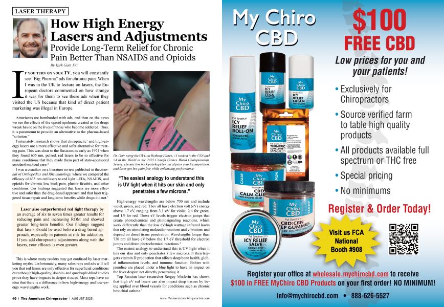 How High Energy Lasers and Adjustments