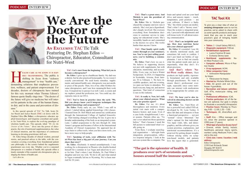 We Are the Doctor of the Future
