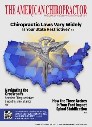 OCTOBER 2025 | The American Chiropractor