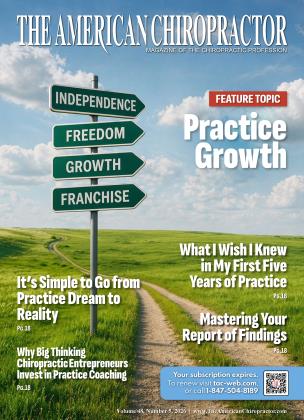 MAY 2026 | The American Chiropractor