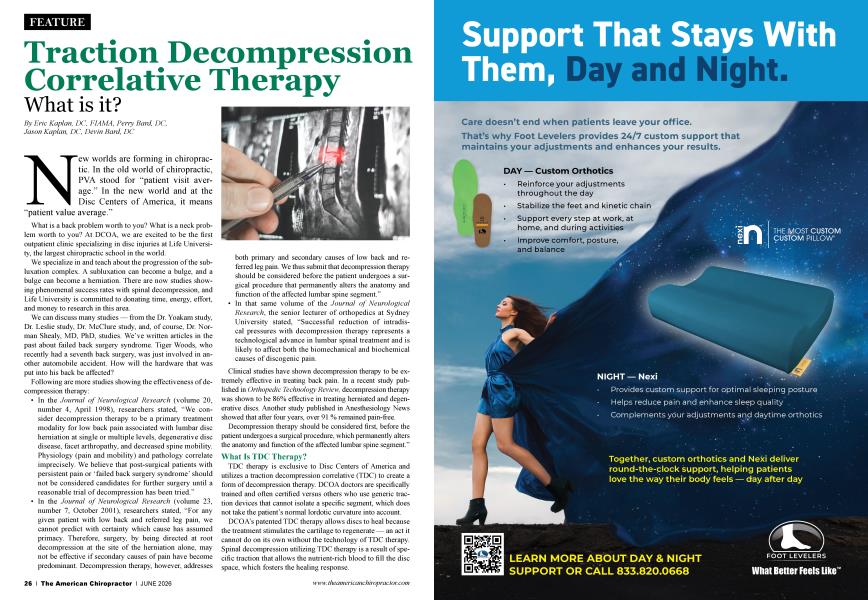 Traction Decompression Correlative Therapy