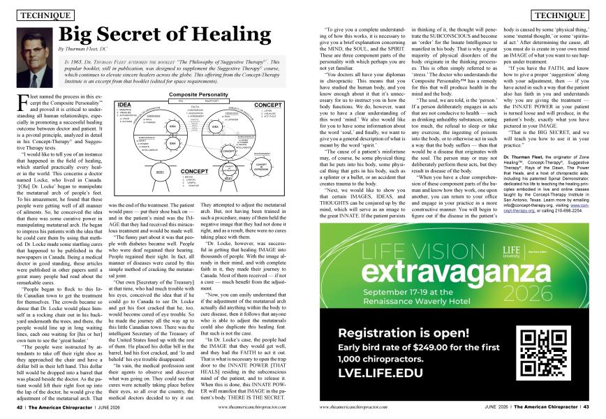 Big Secret of Healing